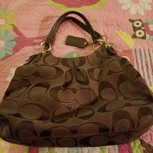 Coach Brown Signature purse